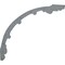 Ekena Millwork SAMPLE - 4 5/8"H x 4 5/8"P x 6 1/2"F x 12"L Brightton Crown Moulding SAMPLE-MLD05X05X06BR - alternate 3